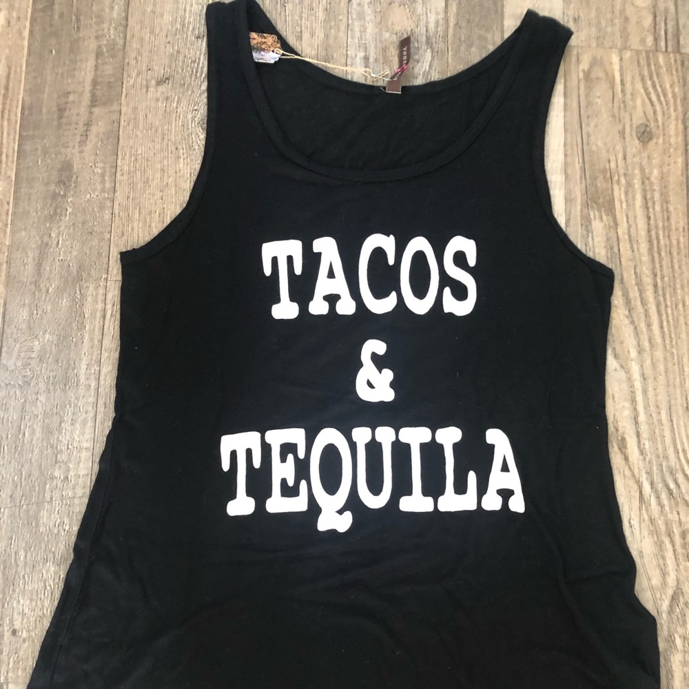 Super Cute Tacos & Tequila Super Soft Tank